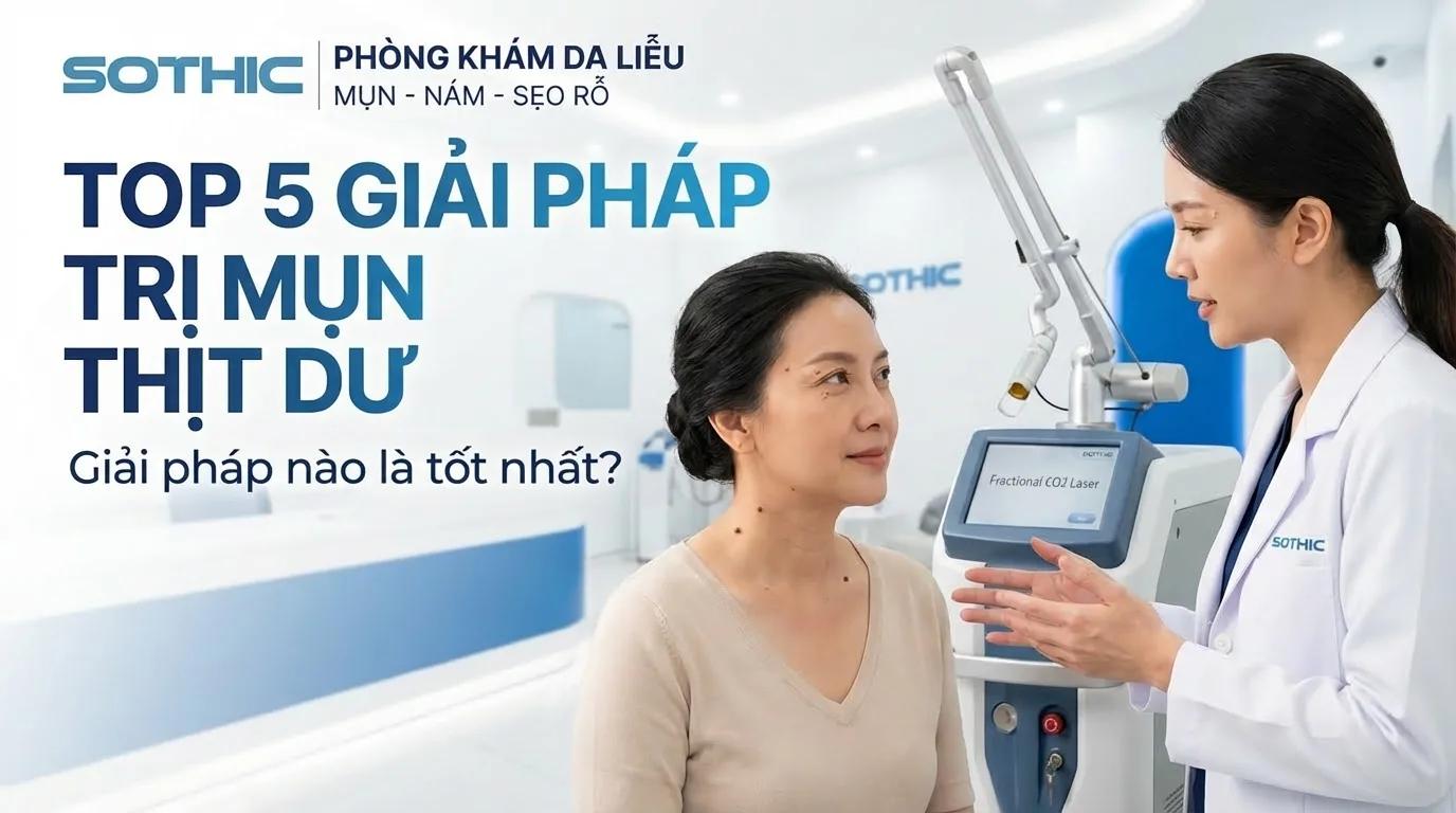 TOP 5 Cách Xử Lý Mụn Thịt Thịt Dư